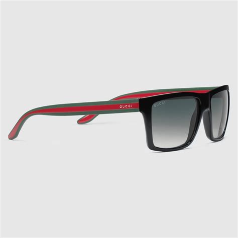 montatura gucci squadrati|Occhiali da sole da uomo di Gucci Eyewear .